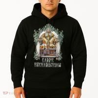 Eucharistic Consecration Traditional Latin Mass Catholic Hoodie thumb 2