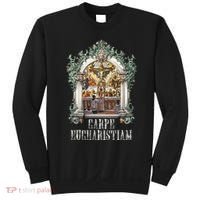 Eucharistic Consecration Traditional Latin Mass Catholic Sweatshirt thumb 0