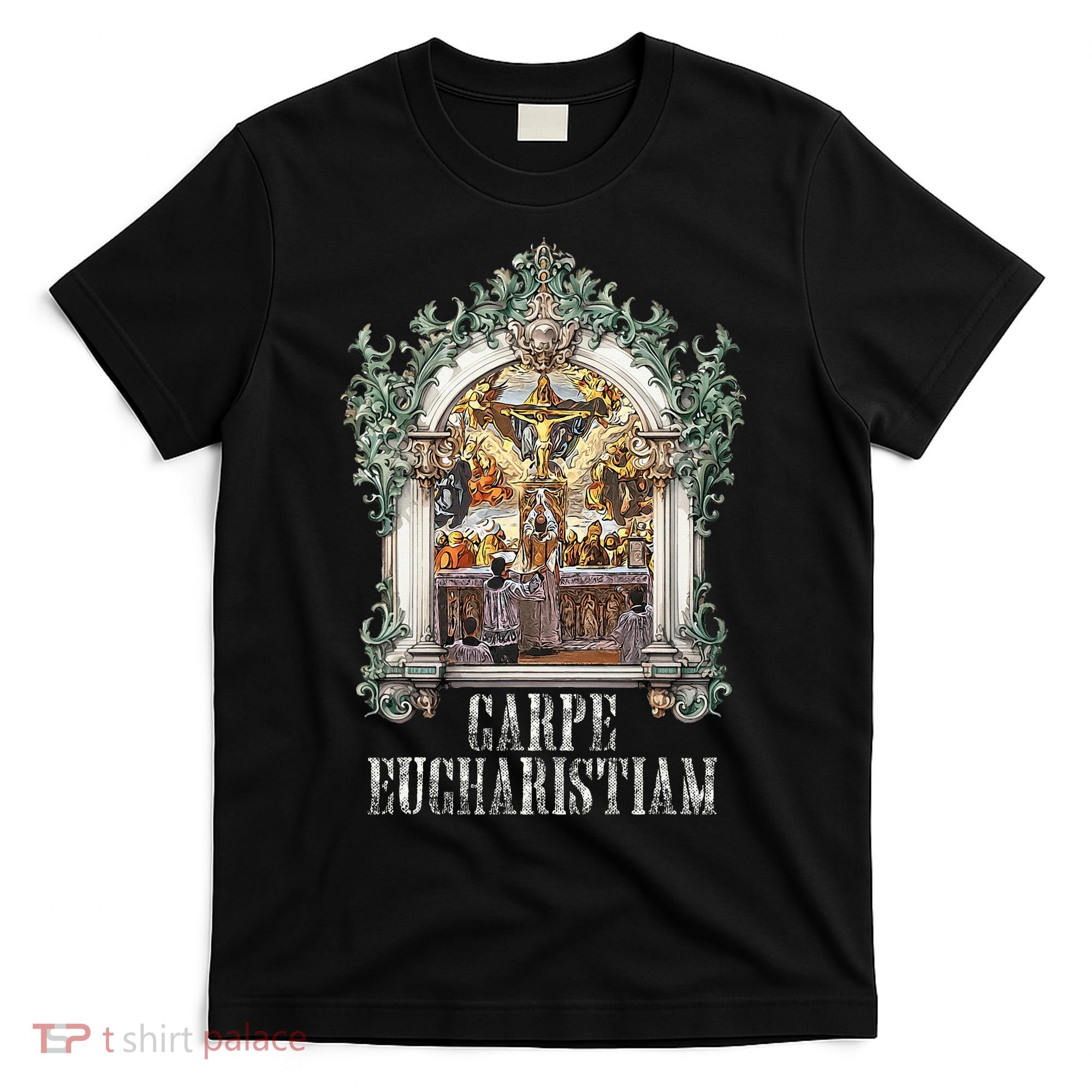 Eucharistic Consecration Traditional Latin Mass Catholic T-Shirt