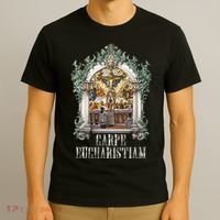 Eucharistic Consecration Traditional Latin Mass Catholic T-Shirt thumb 3