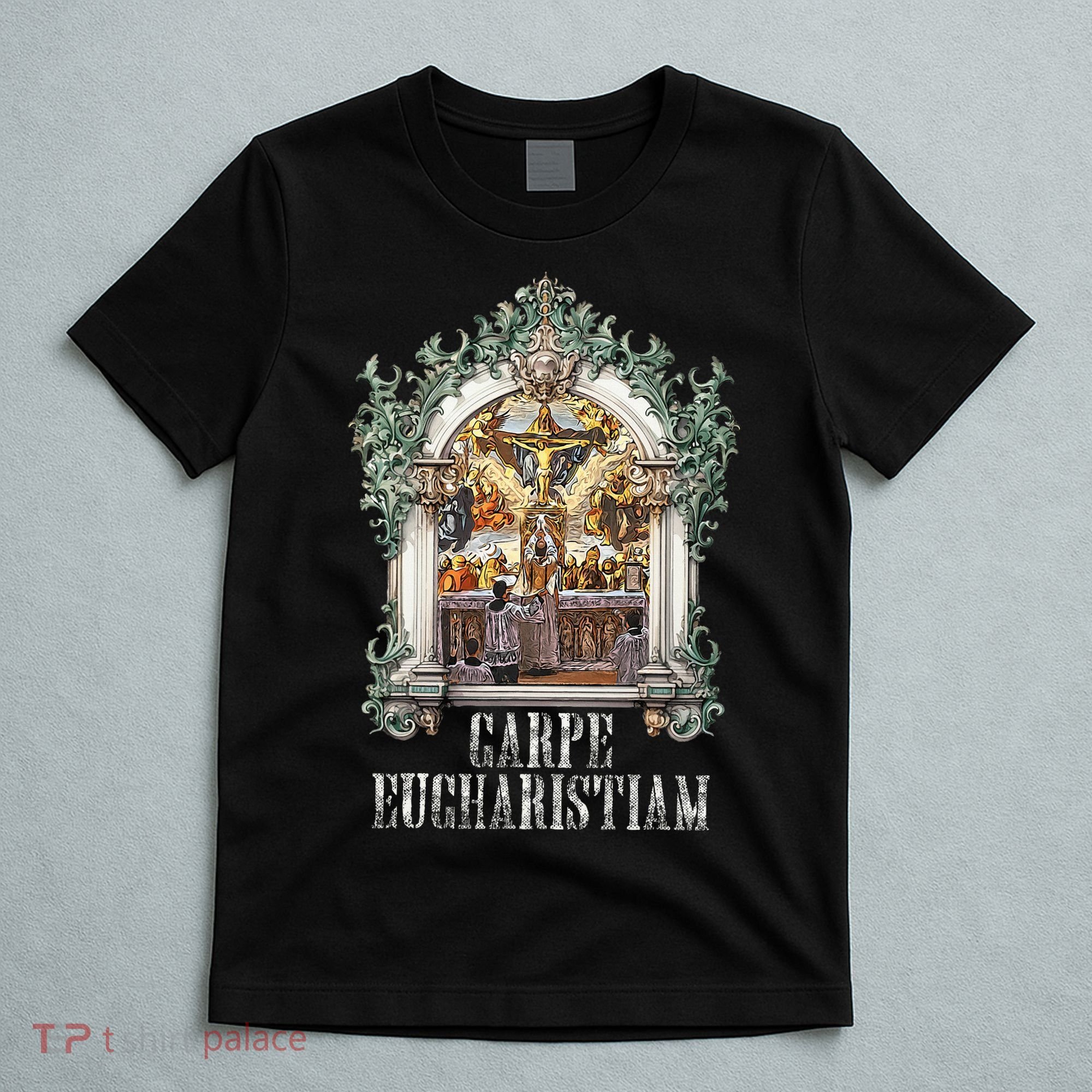 Eucharistic Consecration Traditional Latin Mass Catholic T-Shirt
