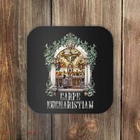 Eucharistic Consecration Traditional Latin Mass Catholic Coaster thumb 0