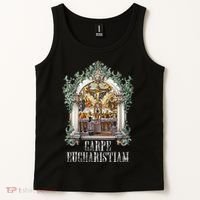 Eucharistic Consecration Traditional Latin Mass Catholic Tank Top thumb 2