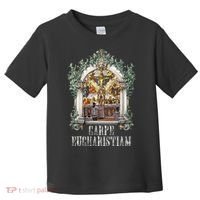 Eucharistic Consecration Traditional Latin Mass Catholic Toddler T-Shirt thumb 0