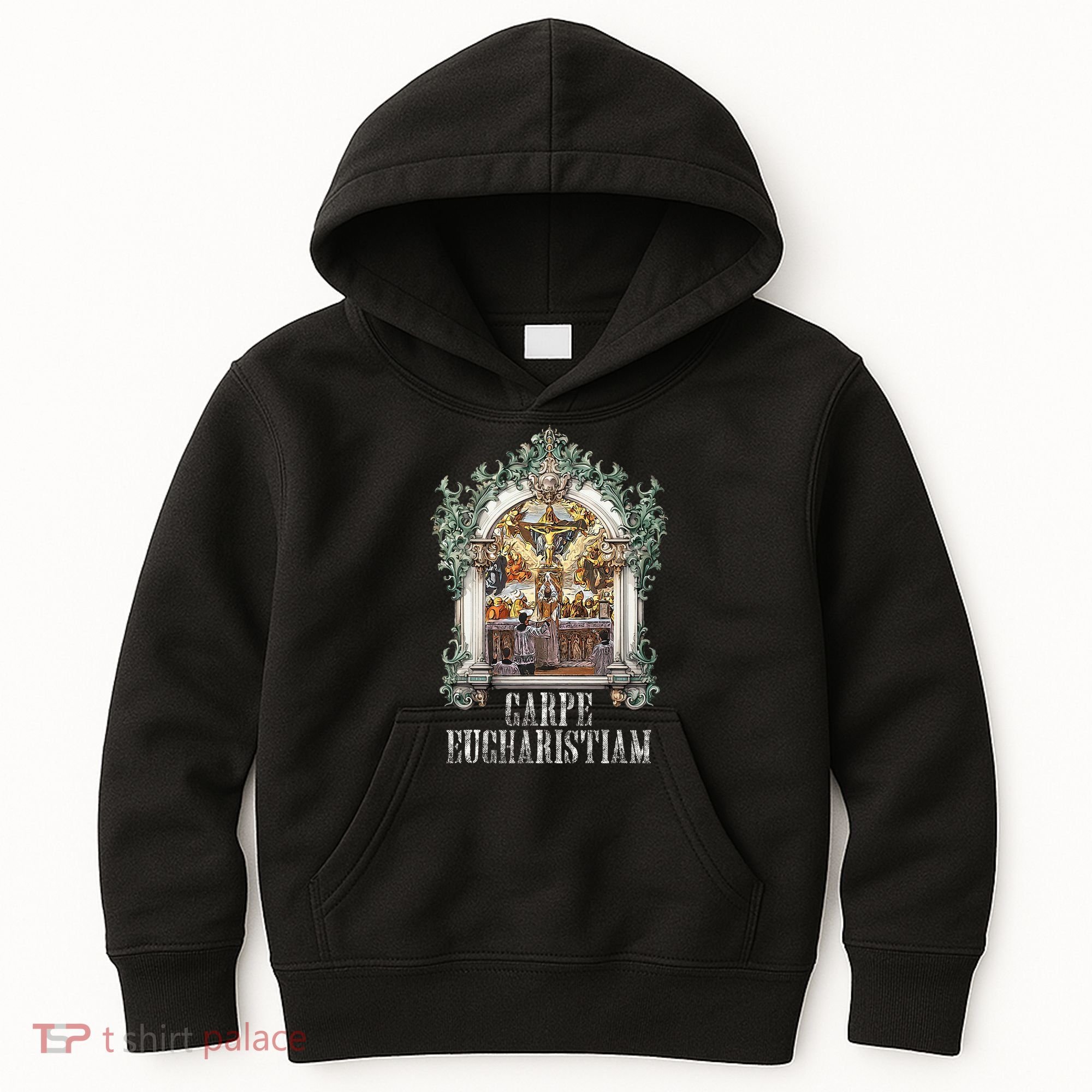 Eucharistic Consecration Traditional Latin Mass Catholic Kids Hoodie
