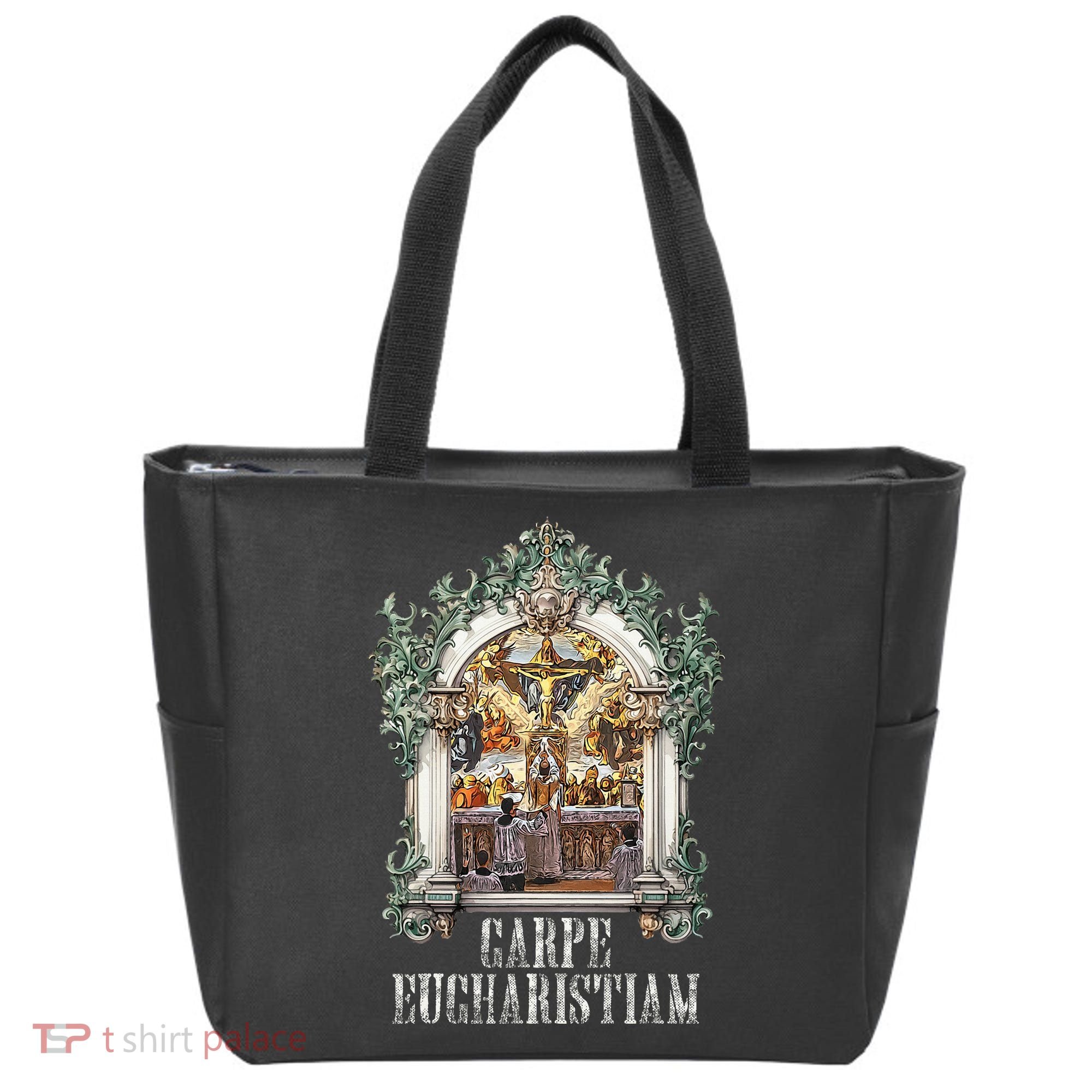 Eucharistic Consecration Traditional Latin Mass Catholic Tote Bag