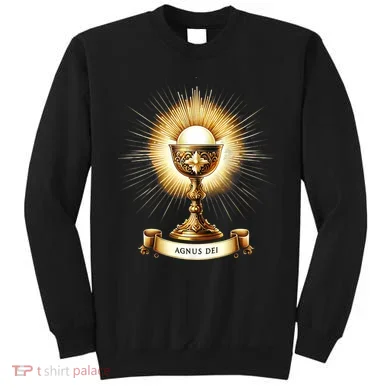Eucharistic Consecration Traditional Latin Mass Catholic Sweatshirt
