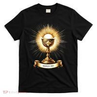 Eucharistic Consecration Traditional Latin Mass Catholic T-Shirt thumb 0