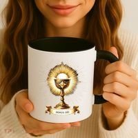 Eucharistic Consecration Traditional Latin Mass Catholic Coffee Mug thumb 3