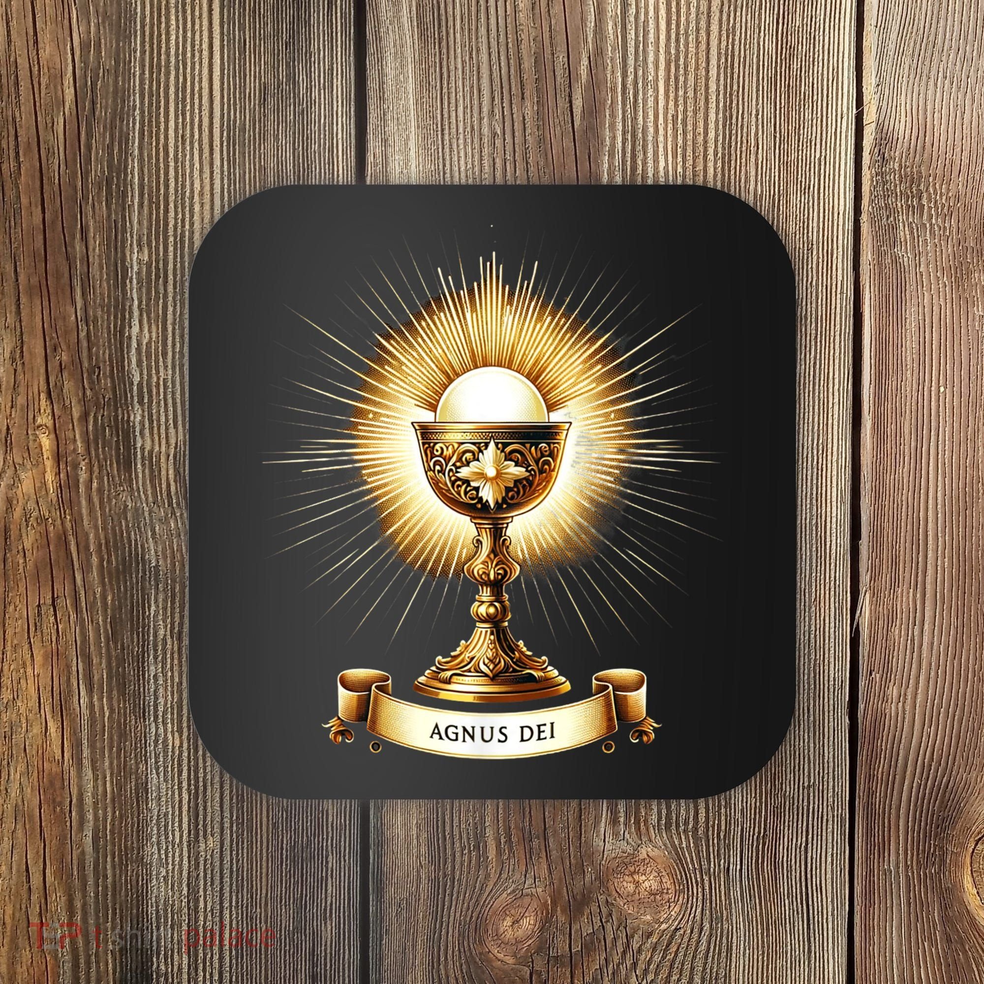 Eucharistic Consecration Traditional Latin Mass Catholic Coaster