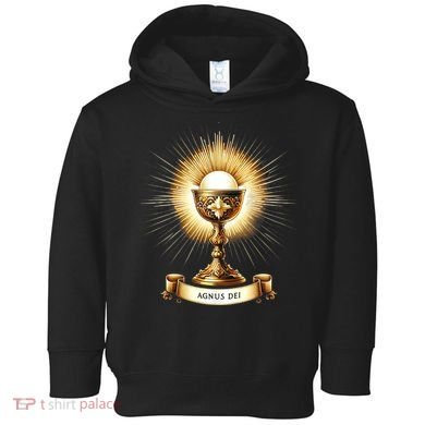 Eucharistic Consecration Traditional Latin Mass Catholic Toddler Hoodie