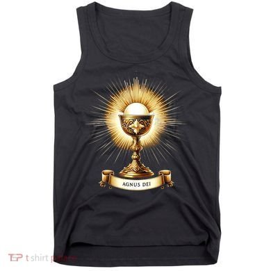 Eucharistic Consecration Traditional Latin Mass Catholic Tank Top