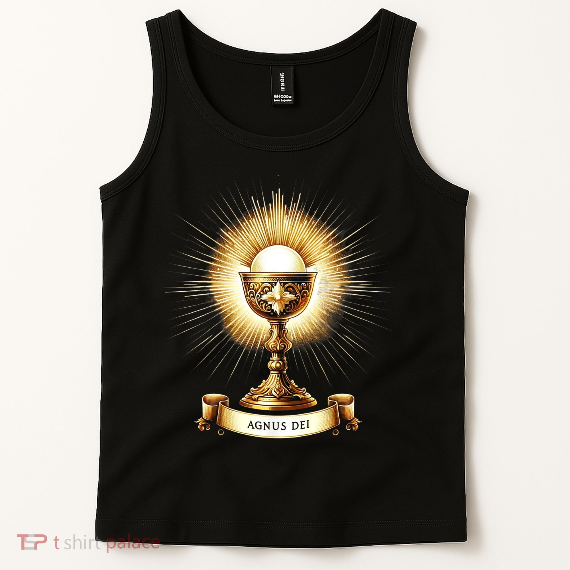 Eucharistic Consecration Traditional Latin Mass Catholic Tank Top