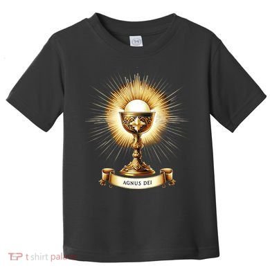 Eucharistic Consecration Traditional Latin Mass Catholic Toddler T-Shirt