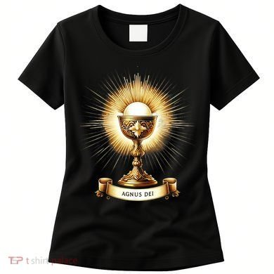 Eucharistic Consecration Traditional Latin Mass Catholic Women's T-Shirt