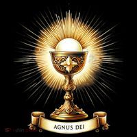 Eucharistic Consecration Traditional Latin Mass Catholic Women's T-Shirt thumb 6
