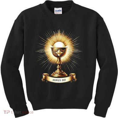 Eucharistic Consecration Traditional Latin Mass Catholic Kids Sweatshirt