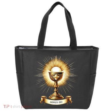 Eucharistic Consecration Traditional Latin Mass Catholic Tote Bag