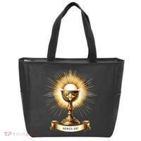 Eucharistic Consecration Traditional Latin Mass Catholic Tote Bag thumb 0