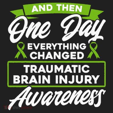 Everything Changed Traumatic Brain Injury Awareness Comfort Colors T-Shirt