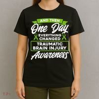 Everything Changed Traumatic Brain Injury Awareness T-Shirt thumb 4