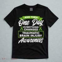 Everything Changed Traumatic Brain Injury Awareness T-Shirt thumb 5
