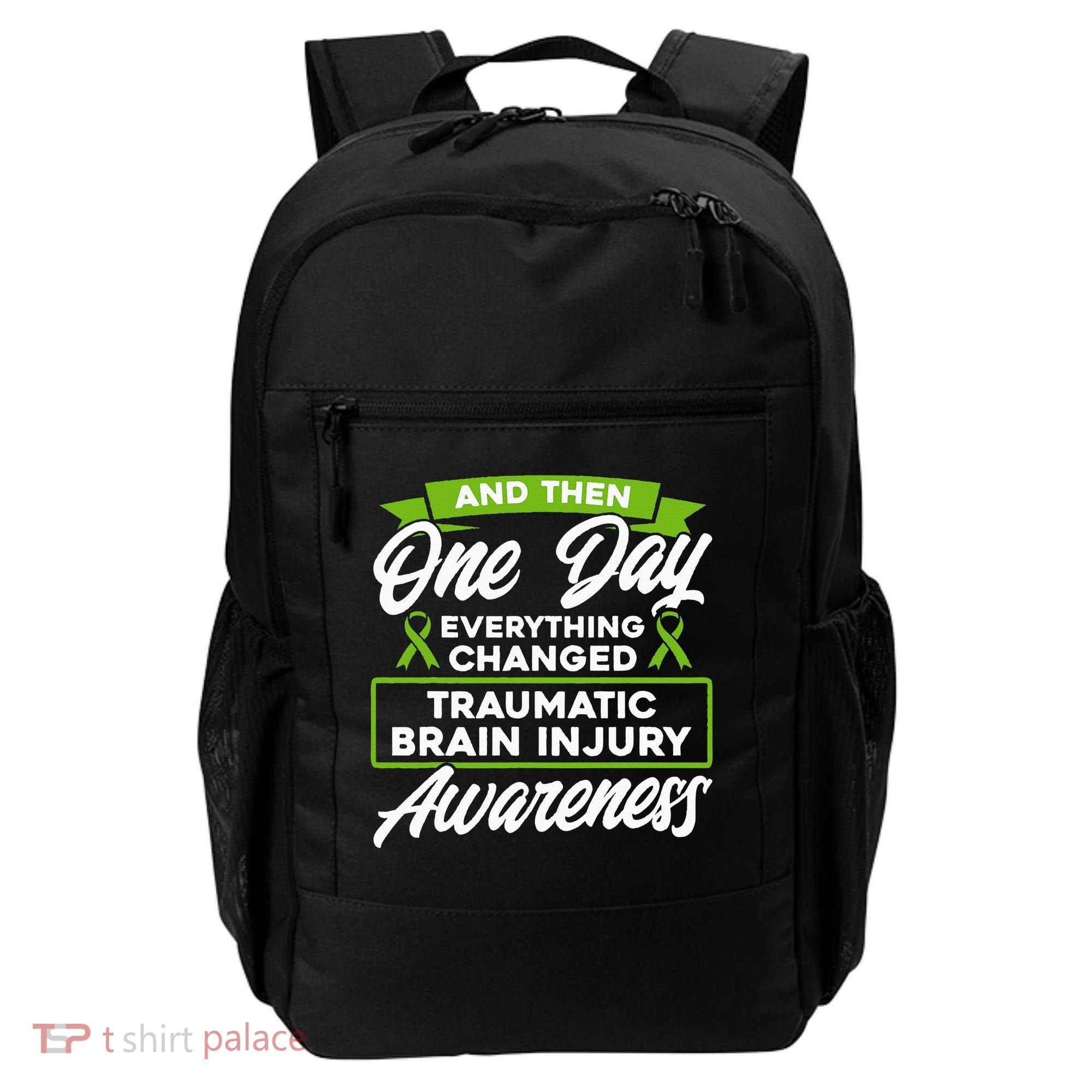 Everything Changed Traumatic Brain Injury Awareness Backpack