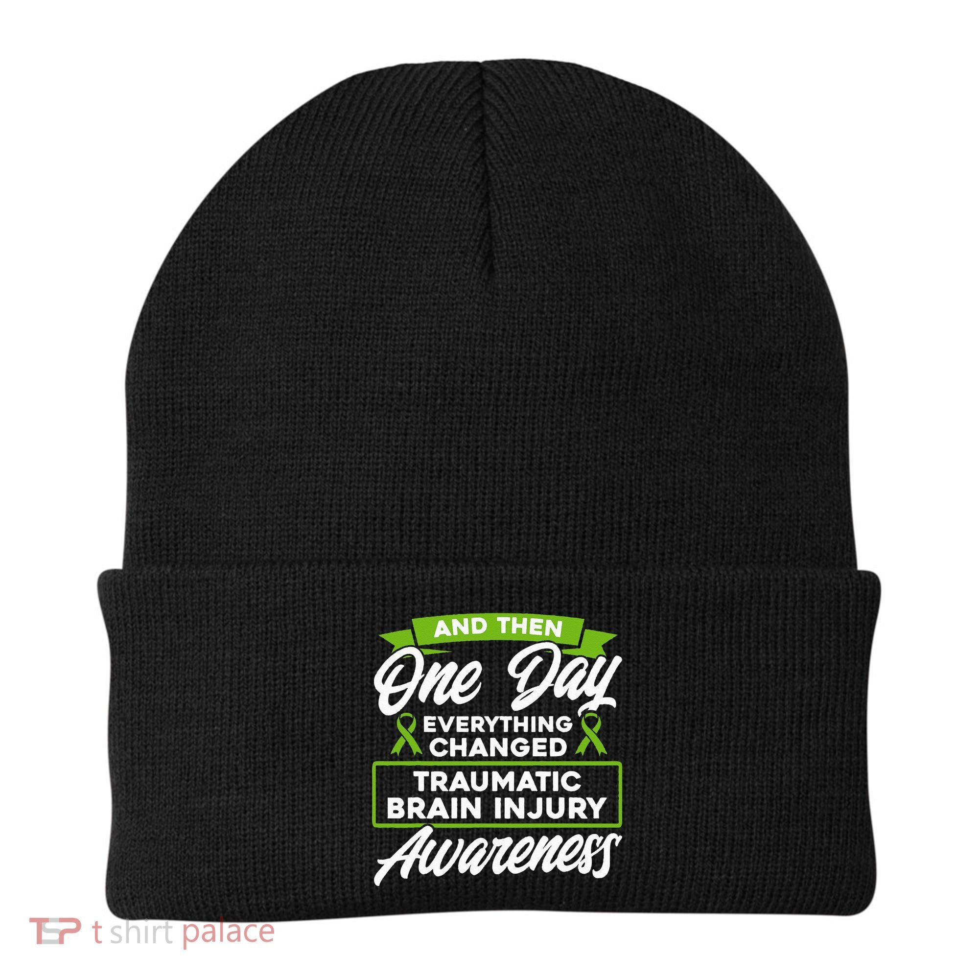 Everything Changed Traumatic Brain Injury Awareness Beanie