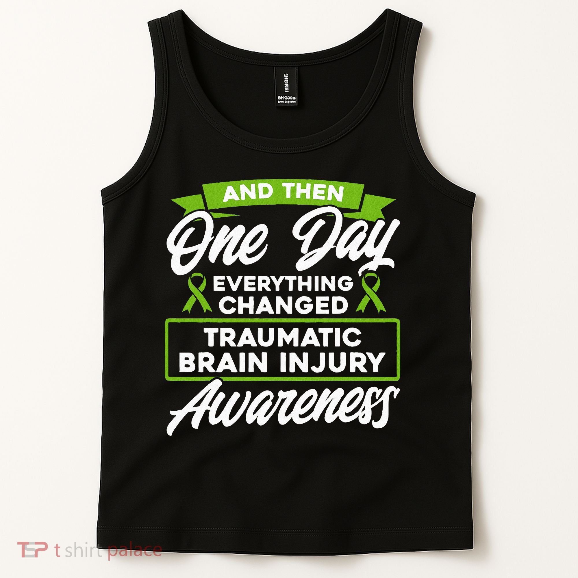 Everything Changed Traumatic Brain Injury Awareness Tank Top