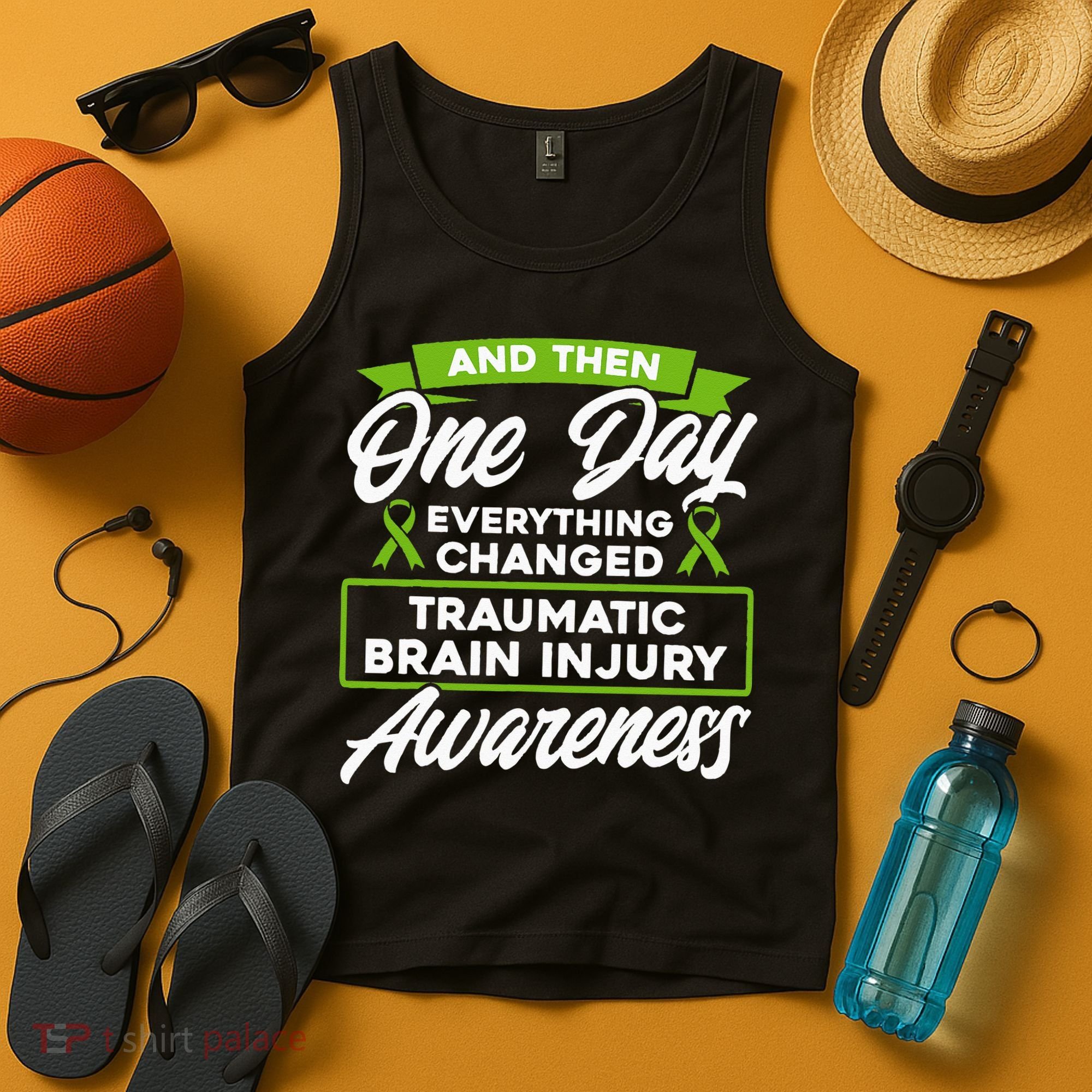 Everything Changed Traumatic Brain Injury Awareness Tank Top