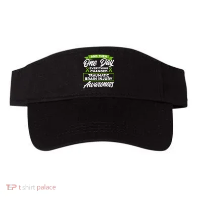 Everything Changed Traumatic Brain Injury Awareness Visor