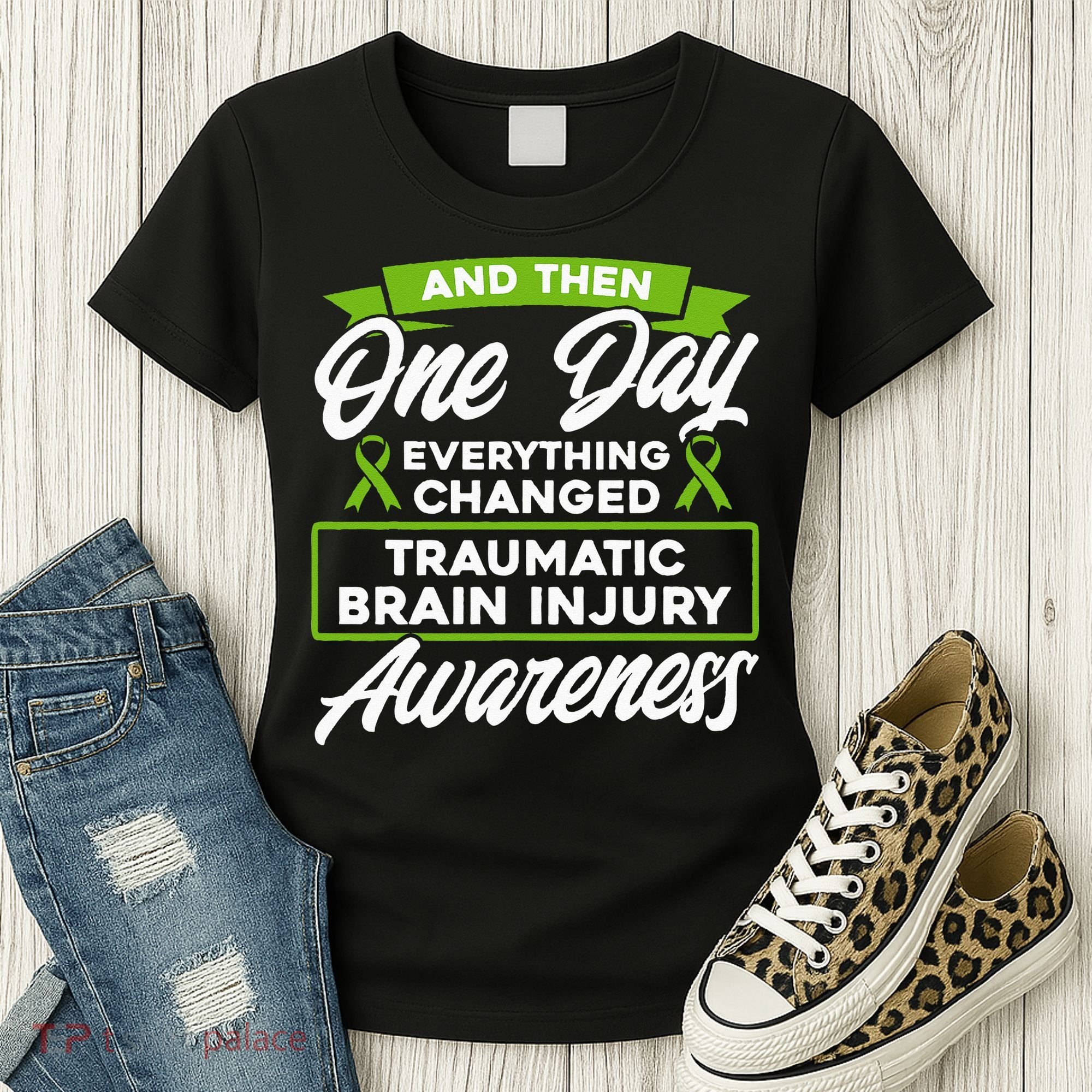 Everything Changed Traumatic Brain Injury Awareness Women's T-Shirt