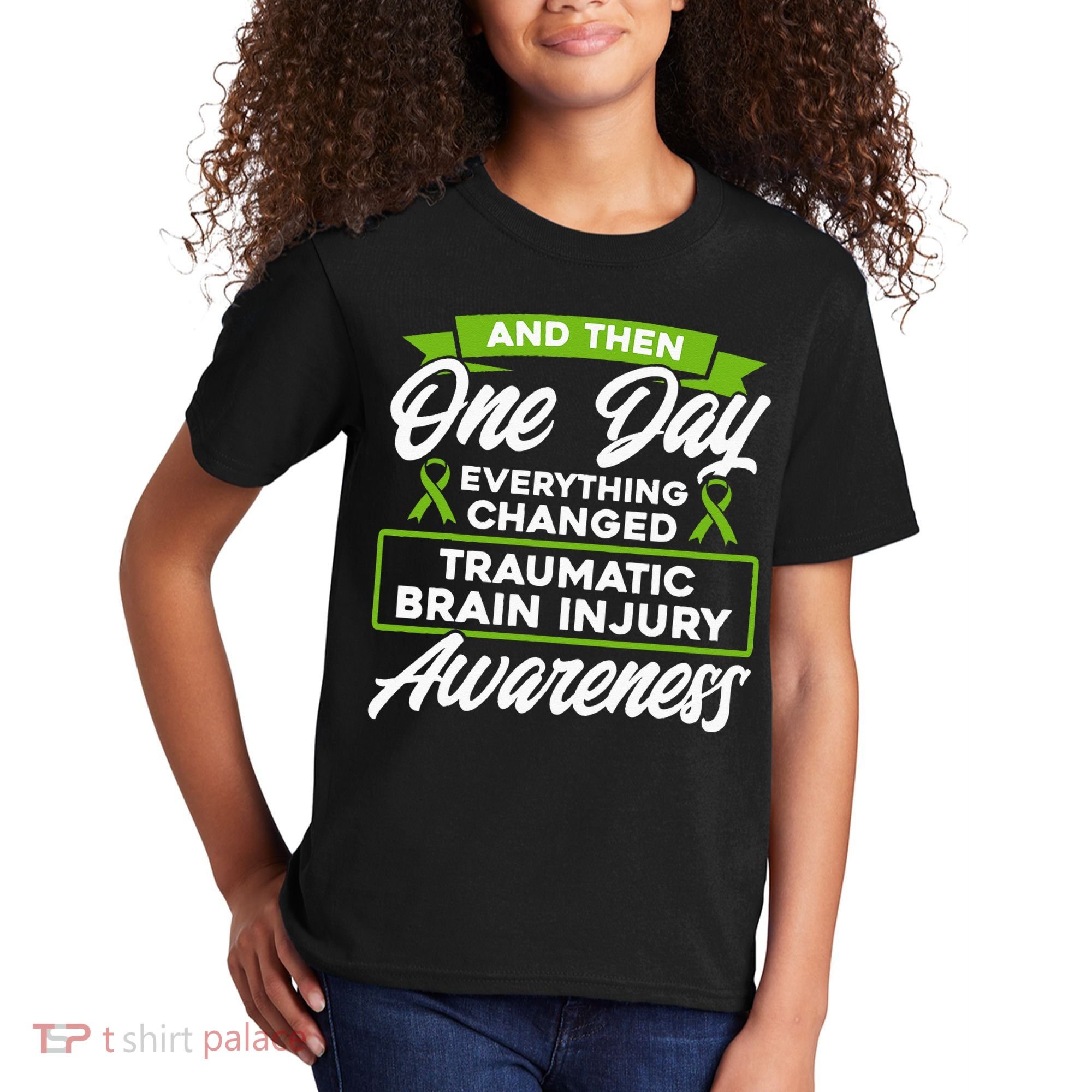 Everything Changed Traumatic Brain Injury Awareness Kids T-Shirt