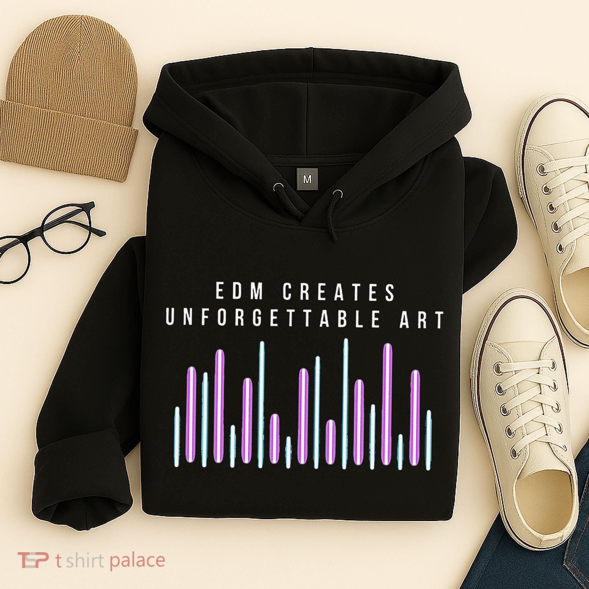 Edm Creates Unforgettable Art Electronic Dance Music Humor Hoodie
