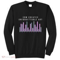 Edm Creates Unforgettable Art Electronic Dance Music Humor Sweatshirt thumb 0