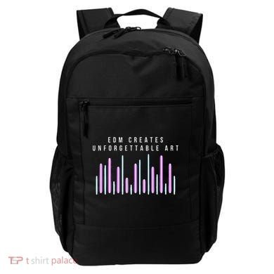 Edm Creates Unforgettable Art Electronic Dance Music Humor Backpack