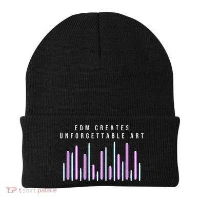 Edm Creates Unforgettable Art Electronic Dance Music Humor Beanie