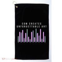 Edm Creates Unforgettable Art Electronic Dance Music Humor Golf Towel thumb 0