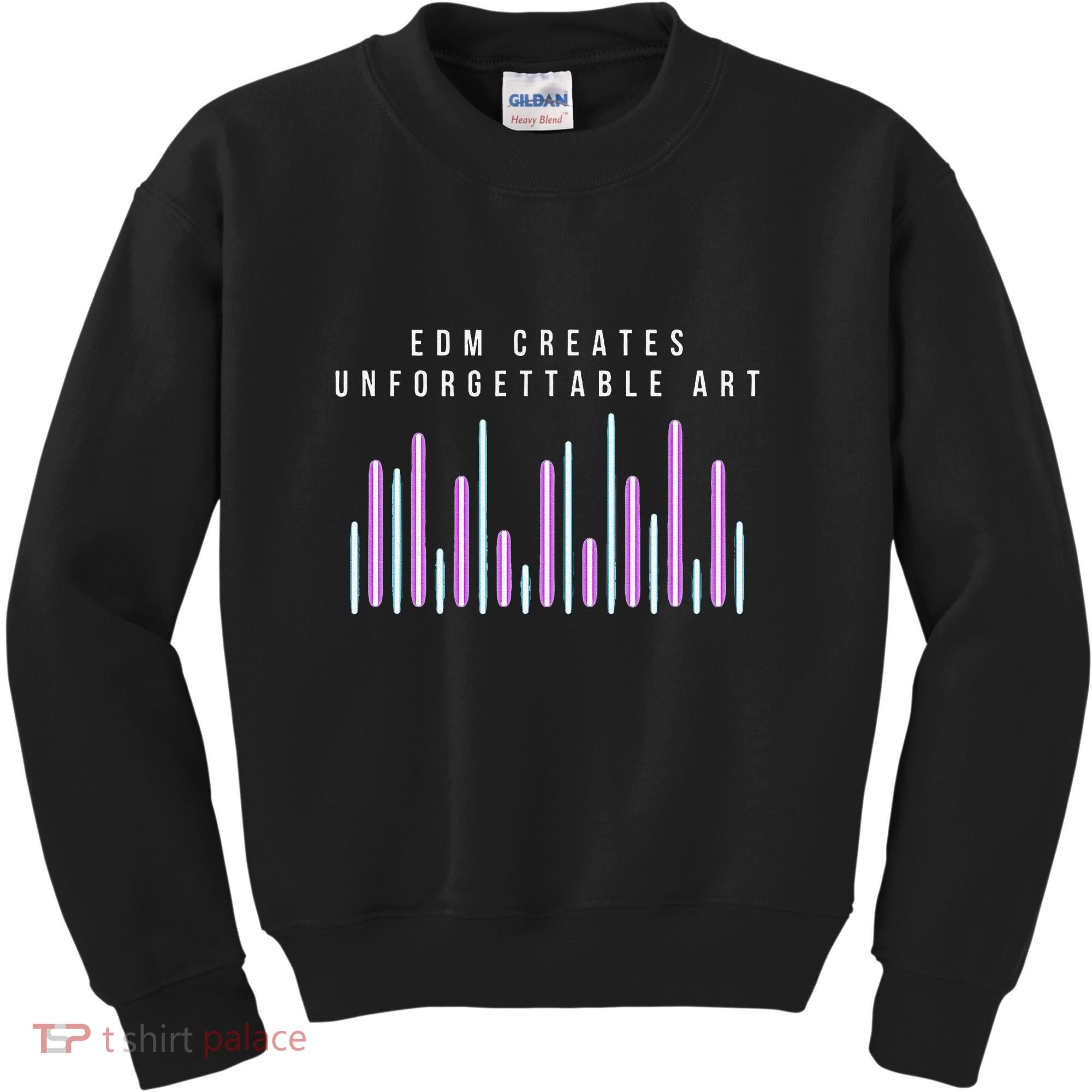 Edm Creates Unforgettable Art Electronic Dance Music Humor Kids Sweatshirt
