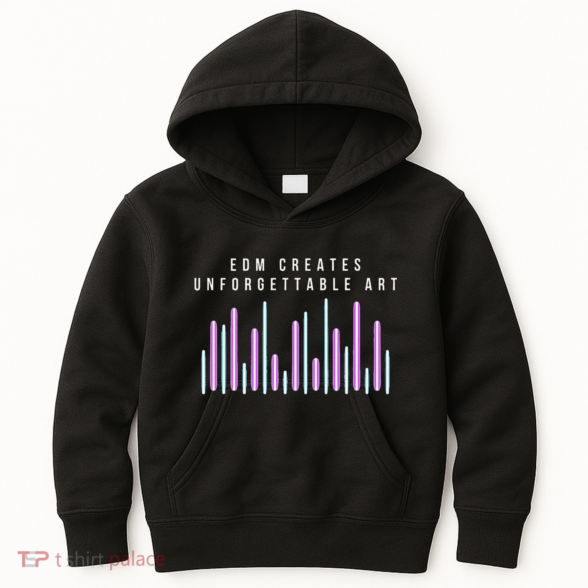 Edm Creates Unforgettable Art Electronic Dance Music Humor Kids Hoodie