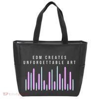 Edm Creates Unforgettable Art Electronic Dance Music Humor Tote Bag thumb 0