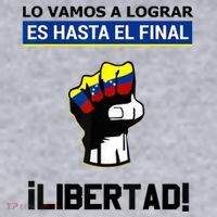 Estoy Con Venezuela Hasta El Final Proud Venezuelan Libre Women's Sweatshirt thumb 2