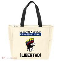 Estoy Con Venezuela Hasta El Final Proud Venezuelan Libre Tote Bag thumb 0