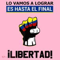 Estoy Con Venezuela Hasta El Final Proud Venezuelan Libre Coaster thumb 2