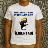 Estoy Con Venezuela Hasta El Final Proud Venezuelan Libre T-Shirt thumb 3