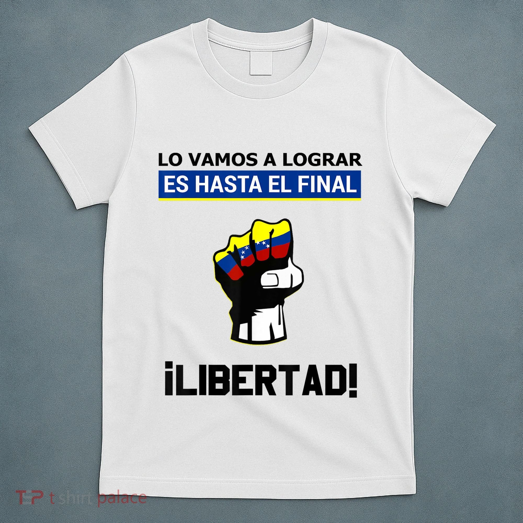 Estoy Con Venezuela Hasta El Final Proud Venezuelan Libre T-Shirt