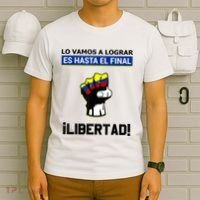 Estoy Con Venezuela Hasta El Final Proud Venezuelan Libre T-Shirt thumb 6