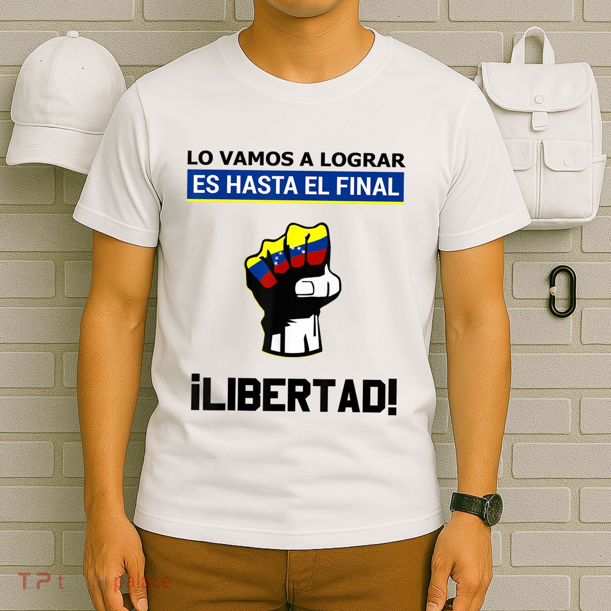 Estoy Con Venezuela Hasta El Final Proud Venezuelan Libre T-Shirt