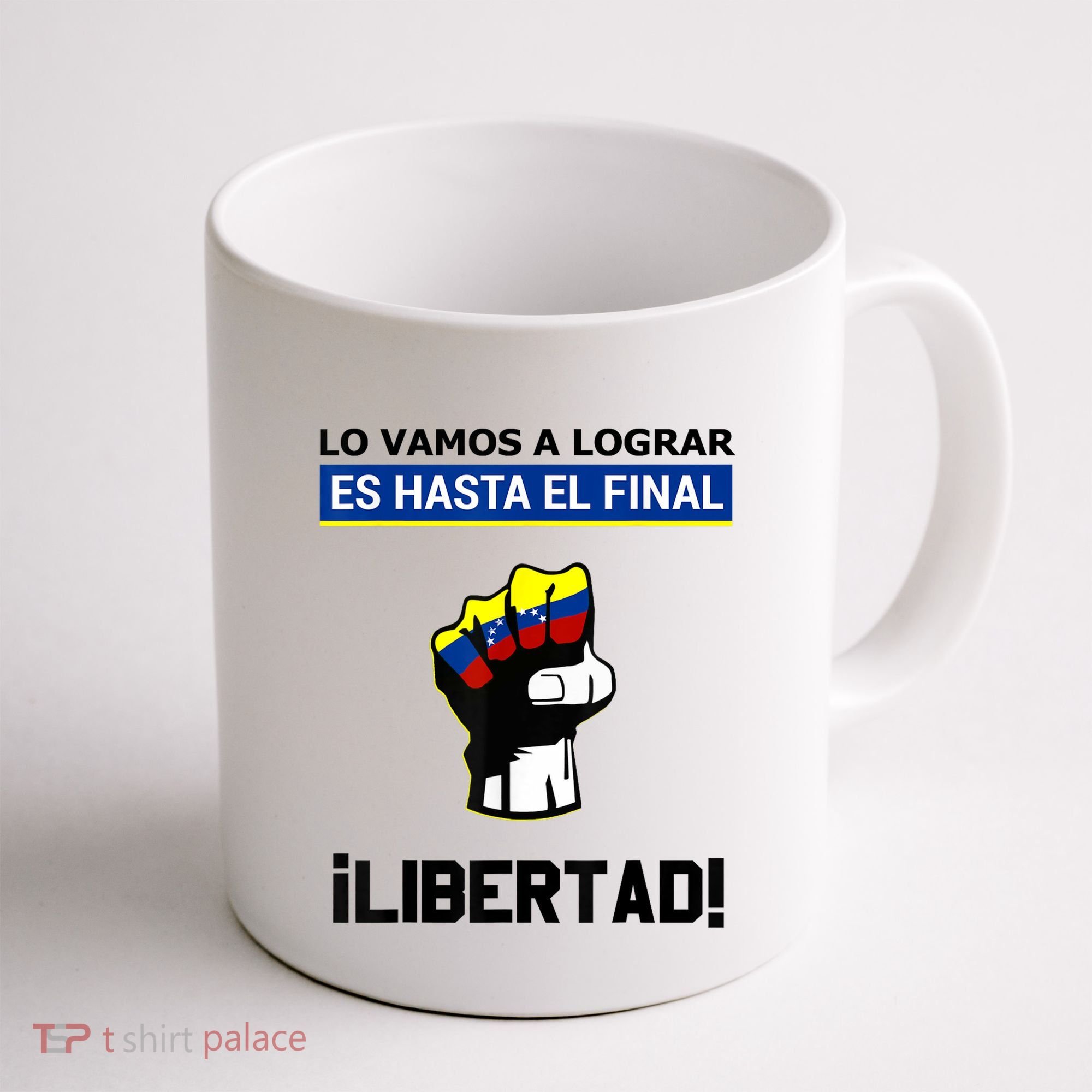 Estoy Con Venezuela Hasta El Final Proud Venezuelan Libre Coffee Mug