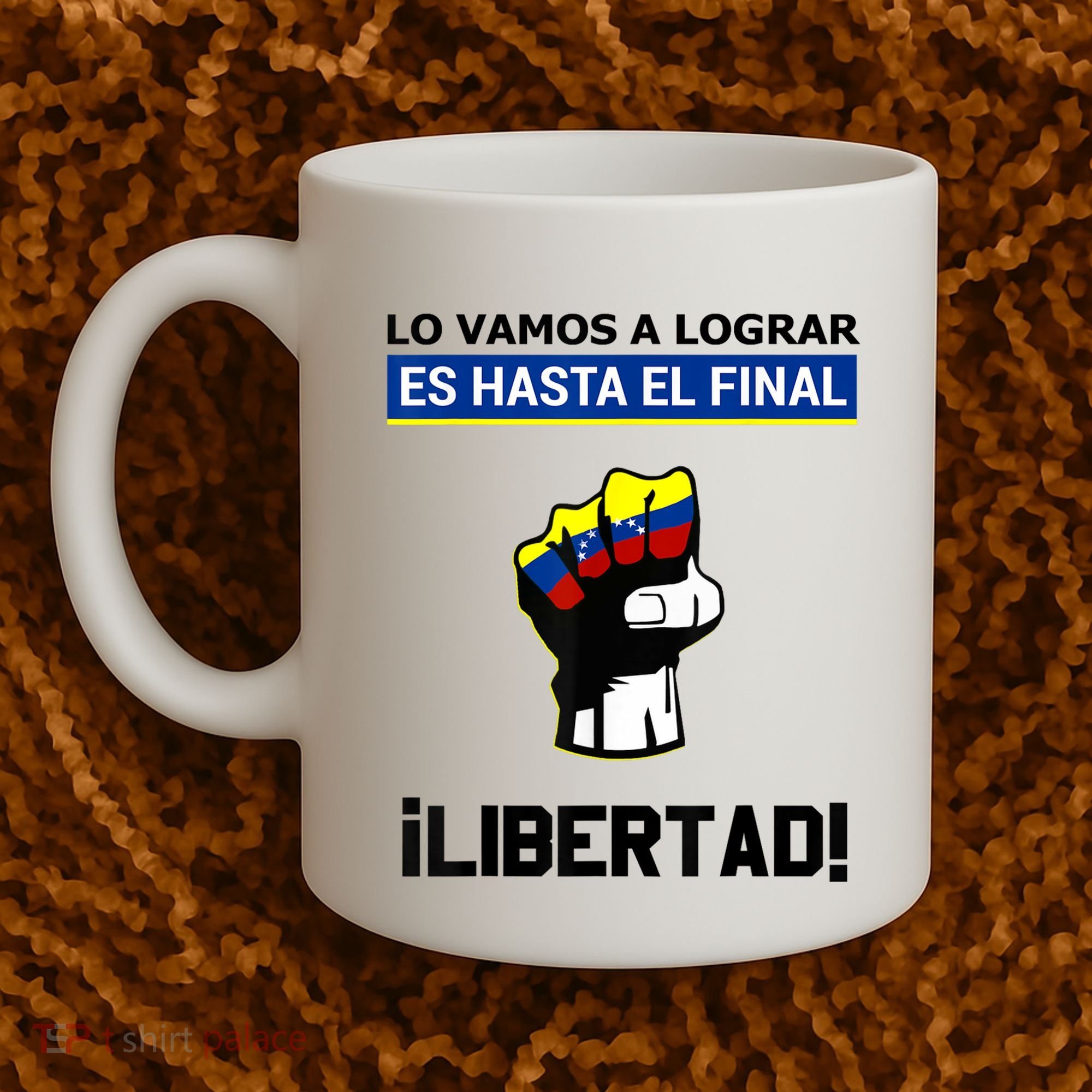 Estoy Con Venezuela Hasta El Final Proud Venezuelan Libre Coffee Mug